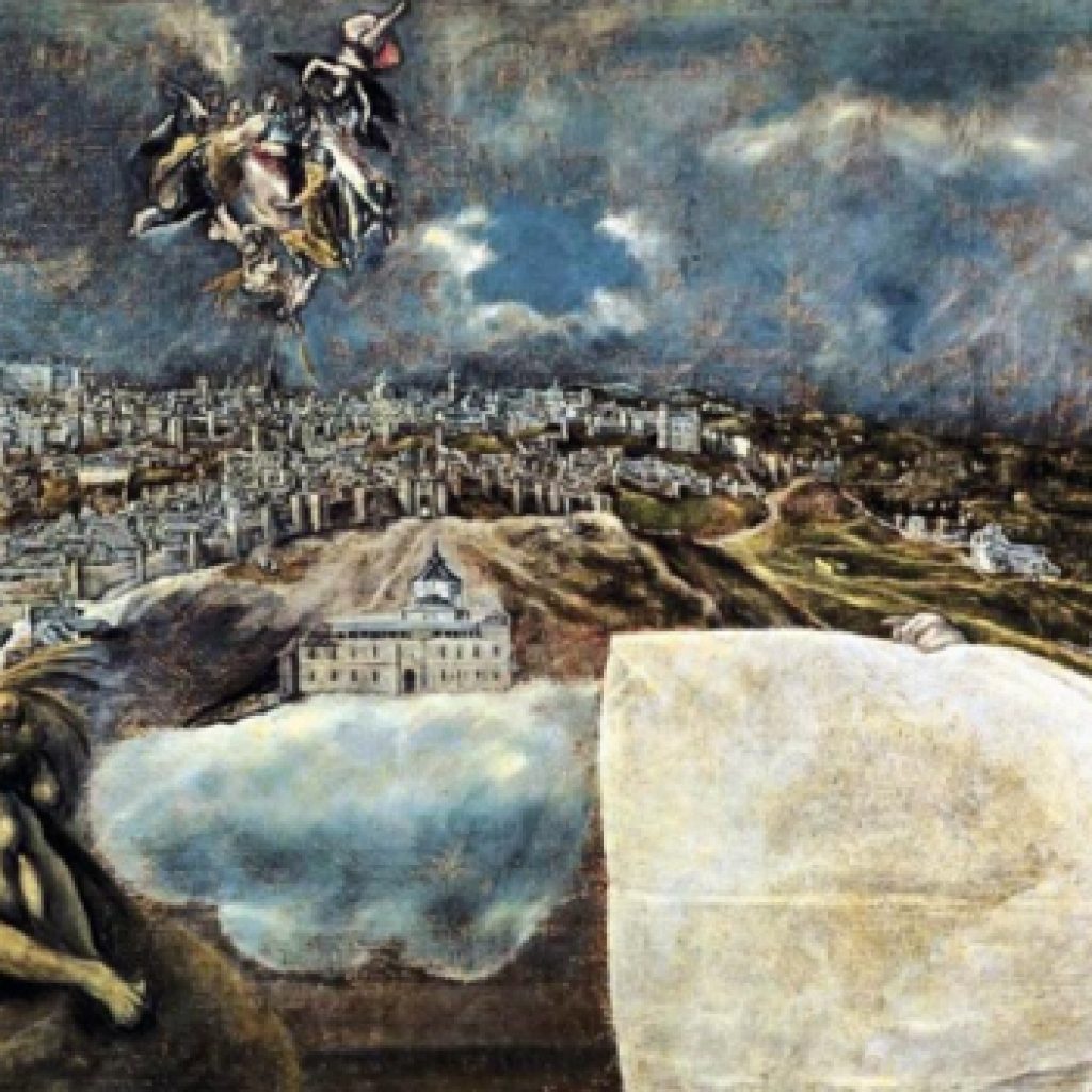 El greco. Painting. 1604